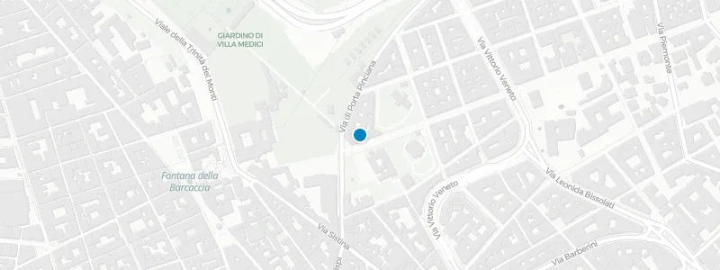 Map showing location of La Terrazza at Hotel Eden