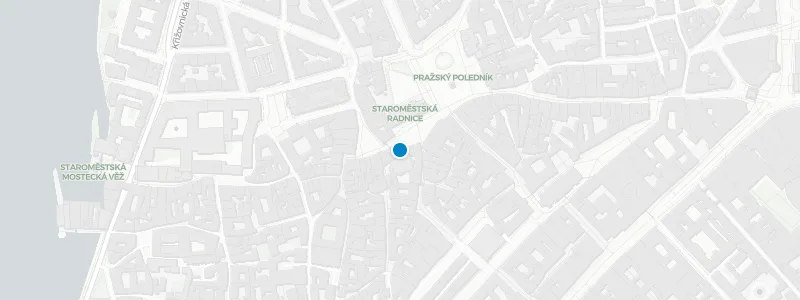 Map showing location of Terasa U Prince