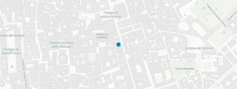 Map showing location of Terrazza Caravita
