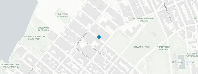 Map showing location of Meili Rooftop