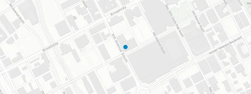 Map showing location of Harriet's Rooftop