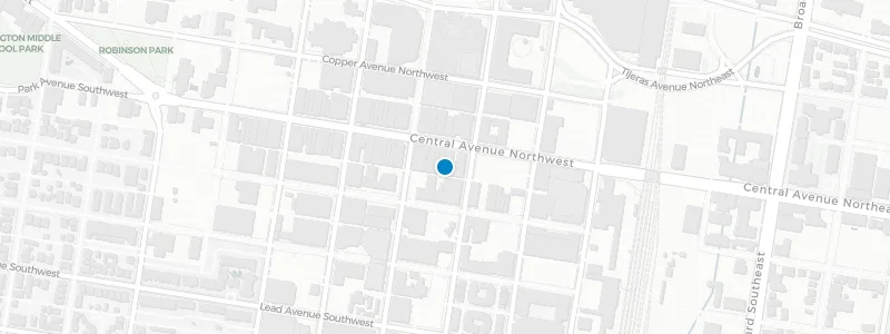 Map showing location of Bien Shur Rooftop Lounge