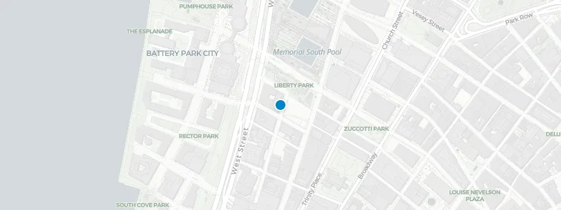 Map showing location of One40 Rooftop