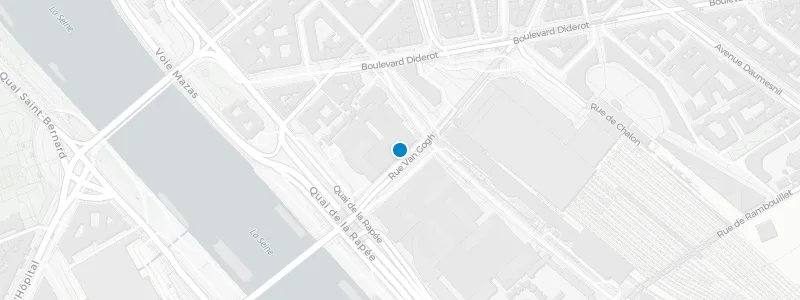 Map showing location of Laho Rooftop