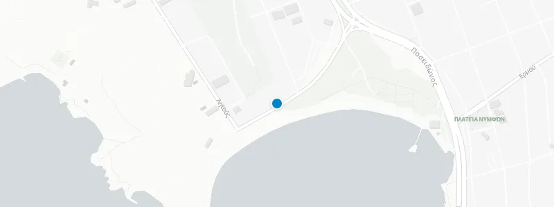 Map showing location of Divani Apollon Palace & Thalasso