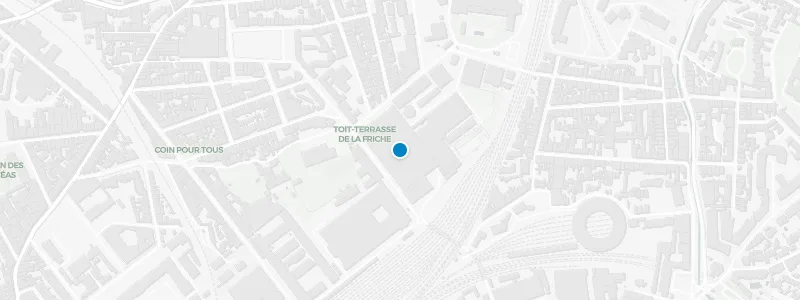 Map showing location of Rooftop at Friche la Belle de Mai