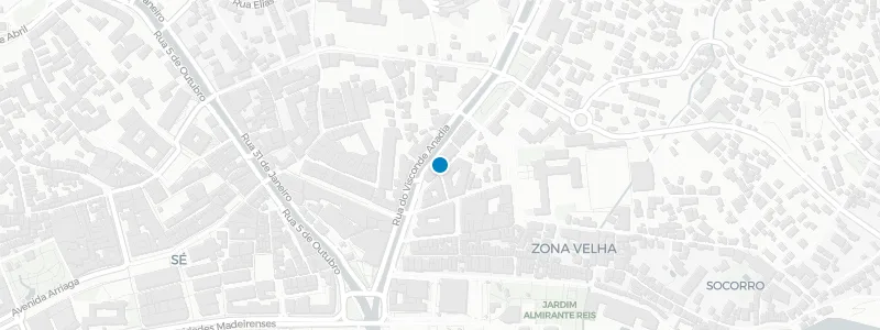 Map showing location of Three House Rooftop