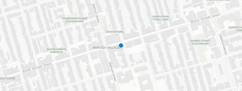 Map showing location of Pauper's Pub