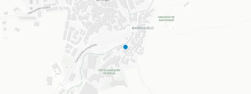 Map showing location of Hotel Marqués de Riscal