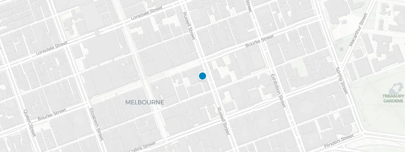 Map showing location of Rooftop at QT