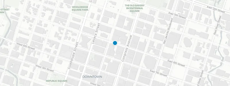 Map showing location of Limestone Rooftop