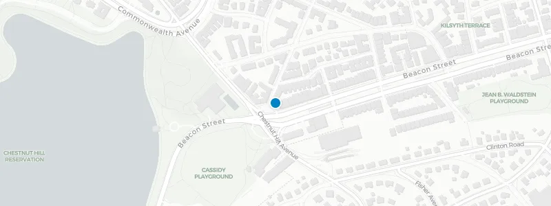 Map showing location of Cityside Bar