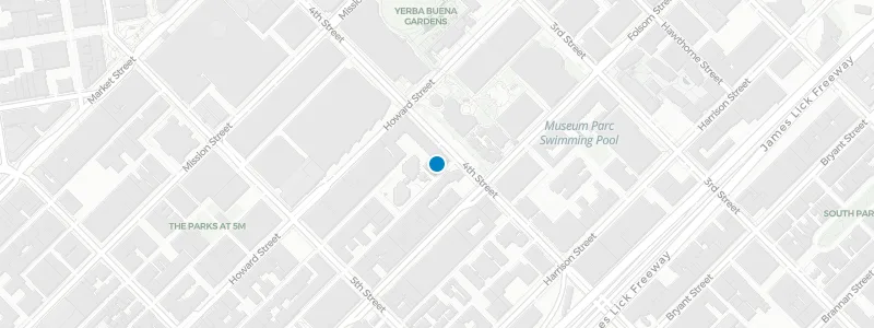 Map showing location of Shelby's Rooftop