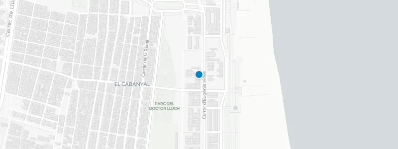 Map showing location of Madre