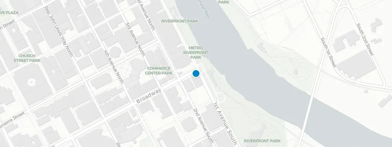 Map showing location of Acme Feed & Seed