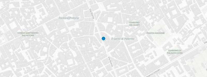 Map showing location of Seven Restaurant Palermo