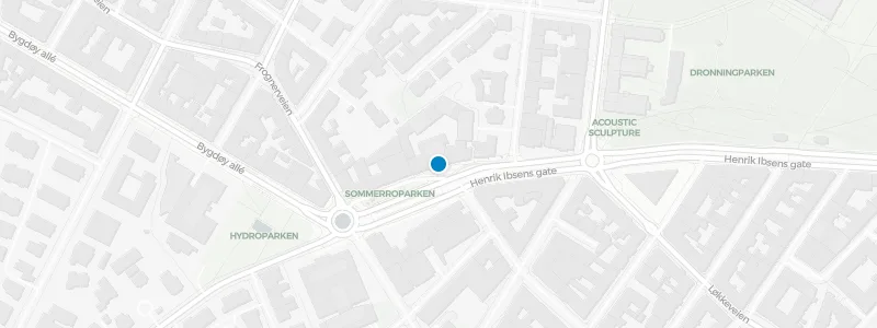 Map showing location of TAK Oslo