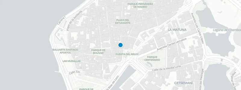 Map showing location of Alquímico