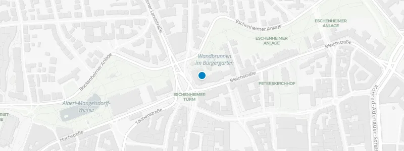 Map showing location of Occhio d’Oro