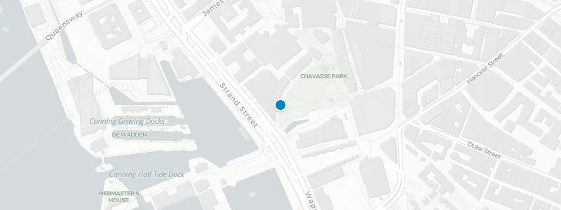 Map showing location of Rooftop Terrace at Gravity Social