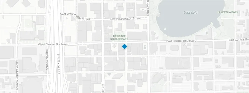Map showing location of Celine Orlando