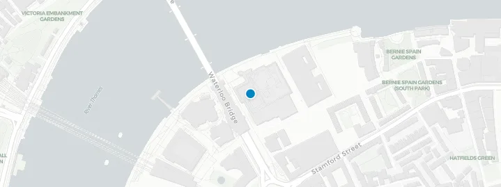 Map showing location of Forza Wine National Theatre
