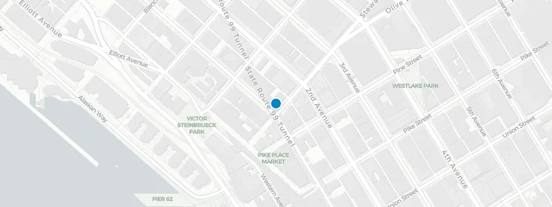 Map showing location of The Nest