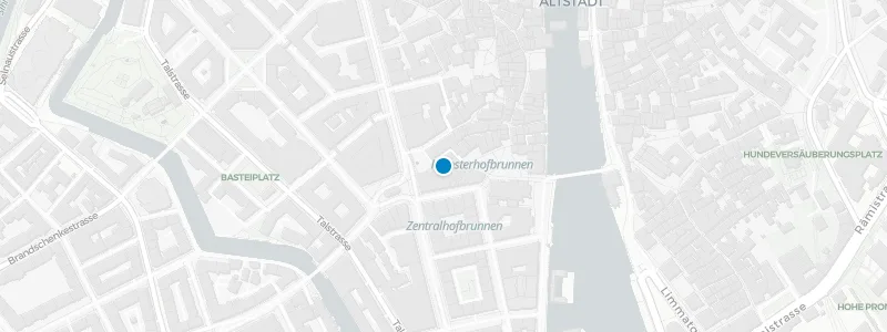 Map showing location of 1838 Rooftop Bar