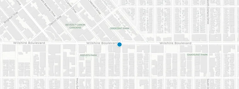 Map showing location of Umbrella Club at SIXTY Beverly Hills