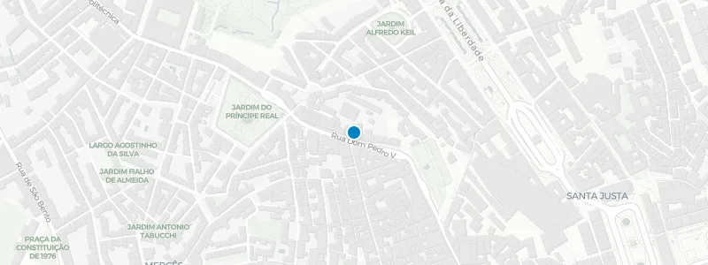 Map showing location of Lost In Restaurante & Bar