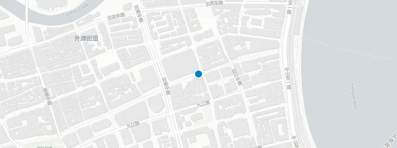 Map showing location of ROOF at The Shanghai EDITION