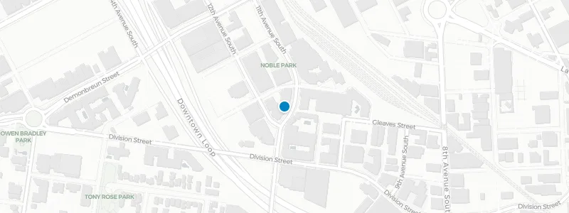 Map showing location of L.A. Jackson