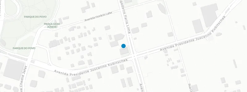 Map showing location of Baleia Rooftop