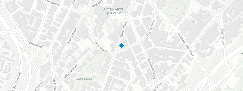 Map showing location of The Churchill