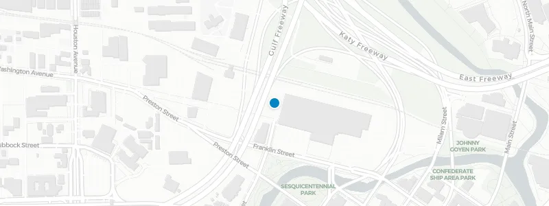 Map showing location of Skylawn at POST Houston