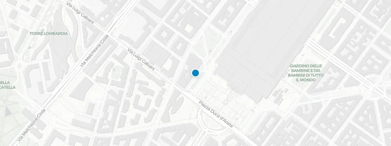 Map showing location of Terrazza Gallia