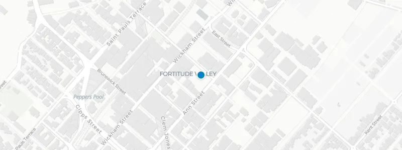 Map showing location of TABOO Rooftop