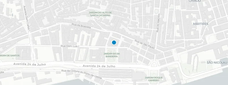 Map showing location of Javá Rooftop