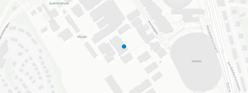 Map showing location of Slakthuset