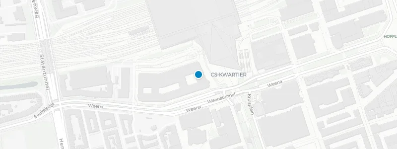 Map showing location of The Rooftop at GHG