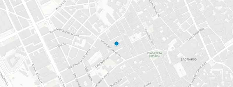 Map showing location of Lemon Rock Granada