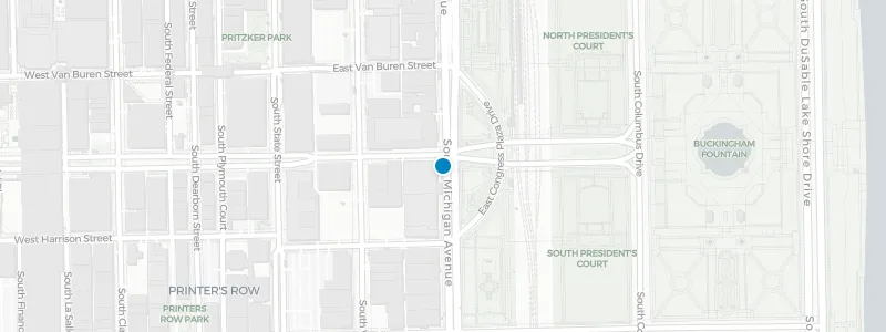 Map showing location of Château Carbide