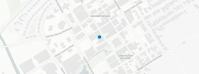 Map showing location of Baker & Able
