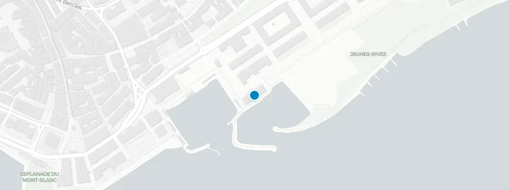 Map showing location of WAVES Rooftop