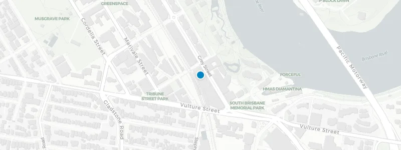Map showing location of The Terrace Rooftop Bar