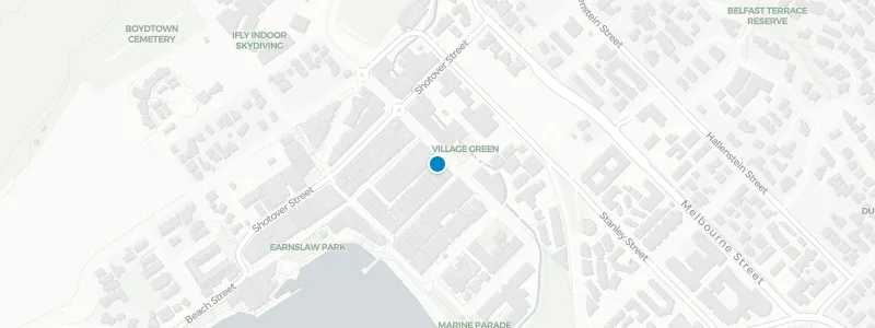Map showing location of Bungalow