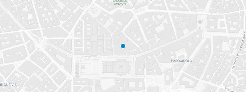 Map showing location of La Rinascente Rooftop
