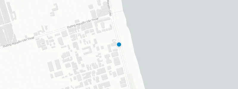 Map showing location of Ocean Sky Bar Da Nang
