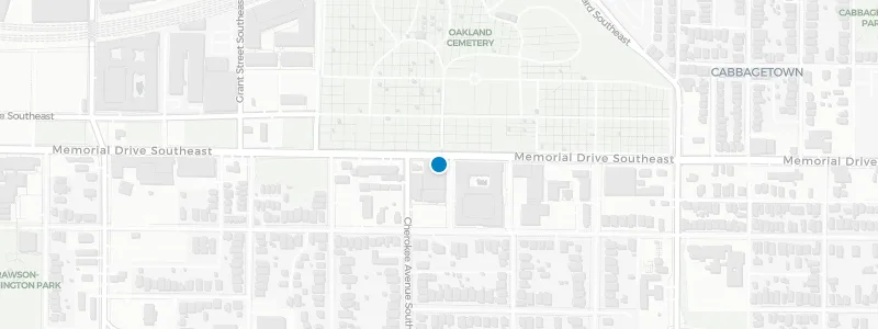 Map showing location of Six Feet Under Pub & Fish House