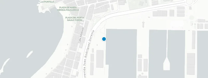 Map showing location of Rooftop & Terrace Aloe